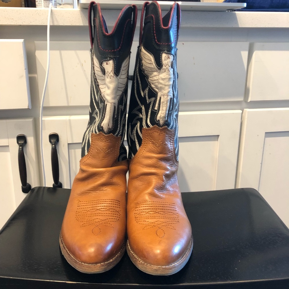 Sam Edelman leather cowboy boots size 6